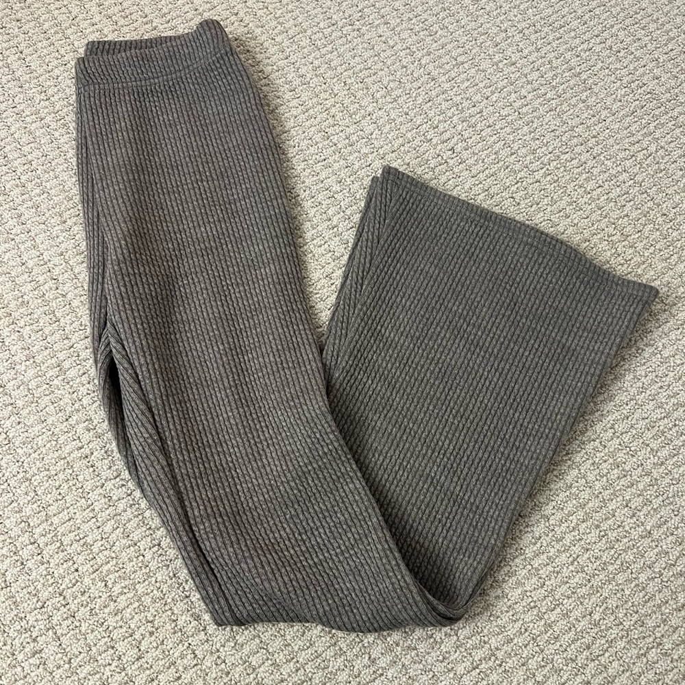American Eagle Outfitters Heather Gray Knit Pants